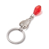 Bat Alloy & Glass Keychain KEYC-JKC00856-02-4