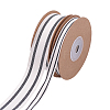 2 Rolls 2 Styles Cotton Ribbon OCOR-ME0001-99B-1