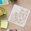 Plastic Reusable Drawing Painting Stencils Templates DIY-WH0172-321-3