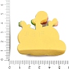 Opaque Resin Cabochons CRES-P037-01C-3