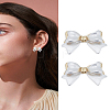 1 Pair Alloy Stud Earrings EJEW-LP0004-64-1