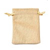 Velvet Jewelry Drawstring Storage Pouches ABAG-P013-02D-09-1