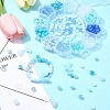 Acrylic Bead Flowers/Stars/Hearts/Bowknot OACR-FS0001-67C-7