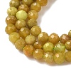 Natural Yellow Green Opal Beads Strands G-D306-A06-2mm-4