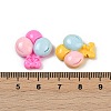 Opaque Resin Enamel Cabochons CRES-D308-13-4