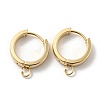 201 Stainless Steel Huggie Hoop Earrings Findings STAS-A167-01T-G-1