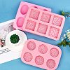 DIY Food Grade Silicone Molds Sets DIY-PH0004-58-2