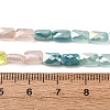 Electroplate Glass Beads Strands EGLA-D300-05-15-4