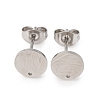304 Stainless Steel Stud Earring Findings STAS-H436-21P-01-1