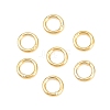 Brass Closed Jump Rings KK-D257-01G-10-1