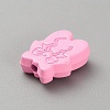 Spray Painted Alloy Beads FIND-CJC0026-01E-2