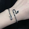 Alloy Cuff Bangles for Women BJEW-Q032-01A-1