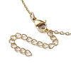 Shell Pearl Bead Pendant Necklaces NJEW-JN04939-5