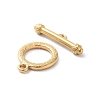 Ion Plating(IP) 304 Stainless Steel Ring Toggle Clasps X1-STAS-A092-09E-G-2