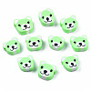 Handmade Polymer Clay Beads LS-CLAY-S096-004F-1