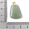 Natural Green Aventurine Pendants G-C282-03H-3