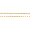 Brass Flat Oval Cable Chains X-CH030-G-3