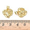 Brass Charms KK-L253-19G-02-3