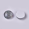 Glass Cabochons GLAA-WH0015-09C-1