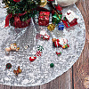 Polyester Christmas Tree Skirt DIY-WH20032-86D-1