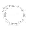 Alloy with Plastic Pearl Oval Bead Charm Double Layer Waist Belly Chains for Women FS-WGB0949-02-1