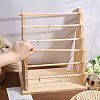 6-Tier Wooden Jewelry Bracelet Organizer Display Riser Stands ODIS-WH0086-162B-3
