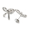 Non-Tarnish 304 Stainless Steel Stud Earrings LS-EJEW-B023-16P-2