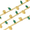 Brass Flat Round Link Chains CHC-H114-07G-01-1