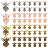   80Pcs 4 Colors Zinc Alloy Pendants FIND-PH0018-88-1