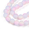 Crackle Glass Beads Strands GLAA-N009-10mm-04-3