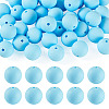 50Pcs Food Grade Eco-Friendly Silicone Beads SIL-TADJ0001-03J-2