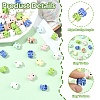 20Pcs Handmade Porcelain Beads PORC-YW0001-71C-5