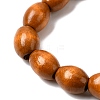 Wood Rosary Bead Necklaces FS-WG6BD27-07-3