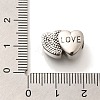 304 Stainless Steel European Beads STAS-G350-12AS-3