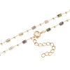 Natural Agate Handmade Beaded Chains Necklaces X-NJEW-JN03165-2