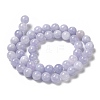 Natural Dyed White Jade Beads Strands G-M402-C03-10-4