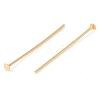 Brass Flat Head Pins KK-N254-47B-G-2