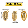 90Pcs Tibetan Style Alloy Pendants FIND-SC0023-15AB-2