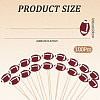 Bamboo Cocktail Picks AJEW-GF0014-13A-2