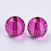 Transparent Acrylic Beads LS-X-TACR-Q254-8mm-V65-2