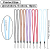 10Pcs Polyester Mobile Straps HJEW-GF0001-67B-2
