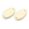 Brass Links/Connector Charms KK-T077-71G-2