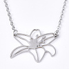 Non-Tarnish 201 Stainless Steel Pendant Necklaces NJEW-T009-JN109-1-40-1