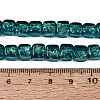Handmade Foil Glass Beads Strands FOIL-Q002-04D-4