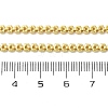 Brass Link Chain Necklaces for Women X-NJEW-K282-06G-5
