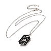 304 Stainless Steel Cable Chain Necklaces NJEW-A020-02P-2