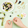DIY Beaded Keychain Wristlet Making Kit DIY-CA0004-42-3