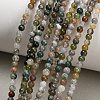 Natural Indian Agate Beads Strands GG-CBA77FB-A01-3mm-1