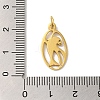 PVD Vacuum Plating 201 Stainless Steel Pendants STAS-E217-40G-3