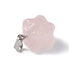 Natural Rose Quartz Pendants G-C002-02J-3